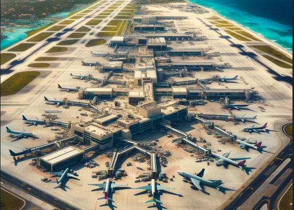 is Cancun airport big