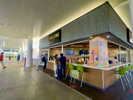 The Welcome Bar at Cancun International Airport